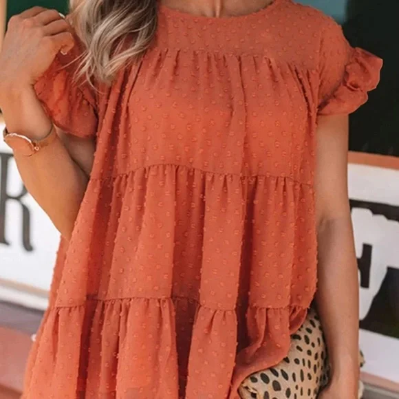 Round Neck Pullover Top Loose Comfortable Trend All-Match Fashion. - Picture 2 of 10